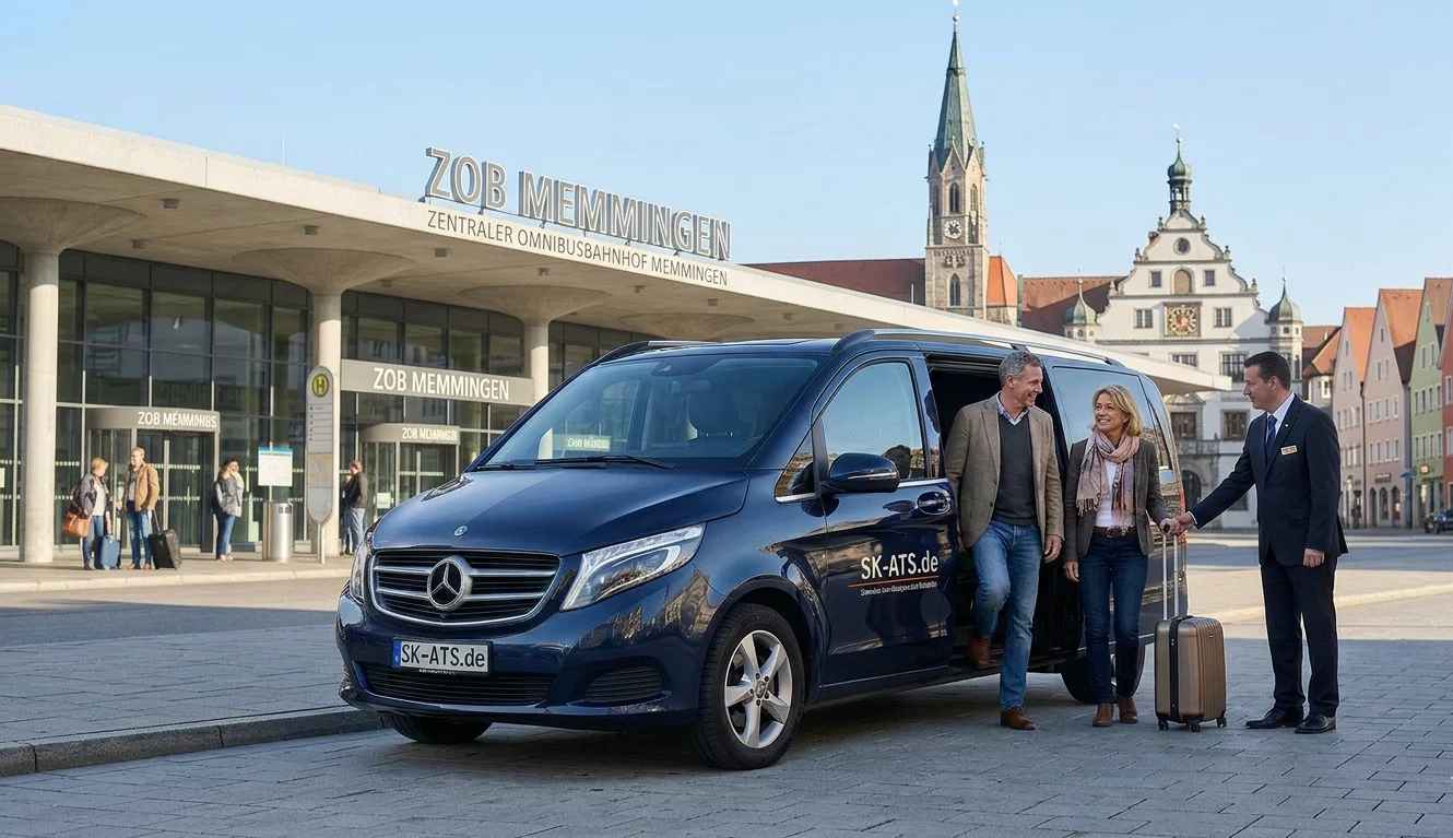 Privattransfer ZOB Memmingen ab Augsburg