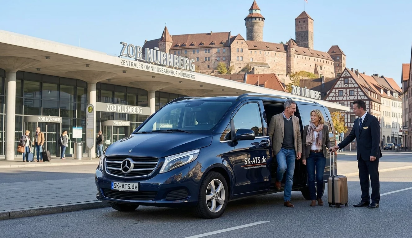 Privattransfer ZOB Nürnberg ab Augsburg